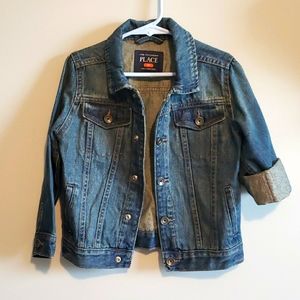 4T denim jacket unisex by Children's Place